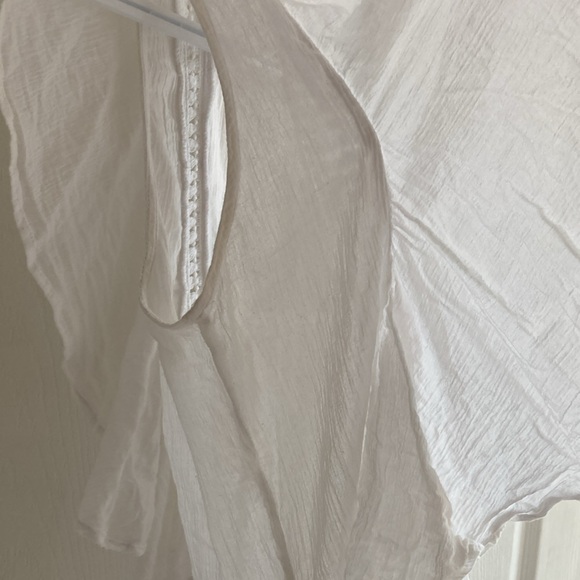 Magali Pascal 100% cotton white blouse. Size S. In excellent condition. - Picture 5 of 8